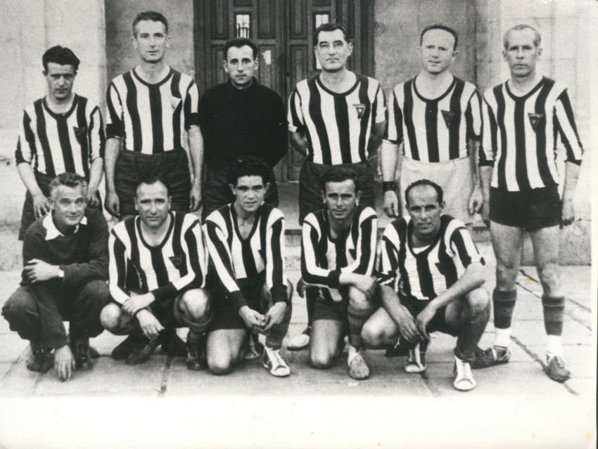 “El Júpiter”, equipo de fútbol del Penal de Burgos. 1958 – 1959.